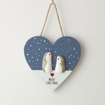 Merry Christmas Penguin Plaque, 3 of 3