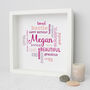 Personalised 16th Birthday Word Art Gift For Her, thumbnail 1 of 9