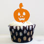 Halloween Mini Cake Toppers Set Of Six, thumbnail 6 of 11
