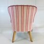 Statement Chair In Linwood Croquet Pink, thumbnail 2 of 9
