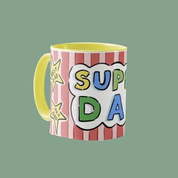 Super Dad Mug – Colourful Father’s Day Gift For Him, 5 of 5