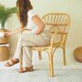 Wicker Bamboo Chair, thumbnail 3 of 10