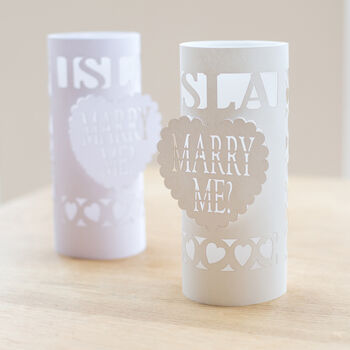 Marry Me Personalised Proposal Decoration, 4 of 4