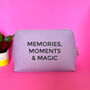 Slogan Travel Wash Bag Honeymoon Travel Gift, thumbnail 1 of 5