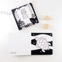 Three Black And White Baby Books With Flash Cards, thumbnail 3 of 6