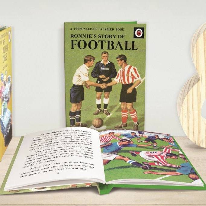 Personalised Ladybird Football Story Book By The Letteroom ...