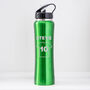 Personalised Football Shirt Sports Style Thermos Water Bottle, thumbnail 2 of 6
