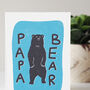 Papa Bear Card, thumbnail 4 of 4