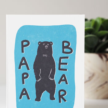 Papa Bear Card, 4 of 4
