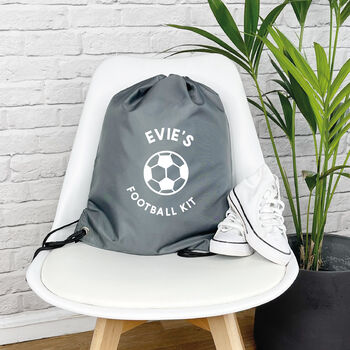 Kids Personalised Football Kit Bag, 8 of 12