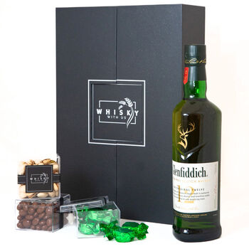 Whisky Hamper Glenfiddich 12 With Paired Treats, 5 of 10