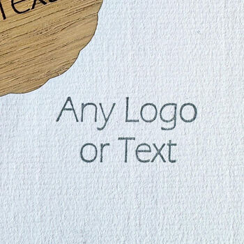 Custom Logo Or Text Rubber Stamp For Personalisation, 2 of 3