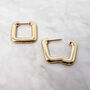 18k Gold Vermeil Plated Charm Earrings Mini, thumbnail 1 of 4