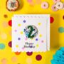 2nd Birthday Card And Badge Set, thumbnail 1 of 6