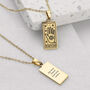 Personalised Fortune Tarot Card Necklace, thumbnail 1 of 6