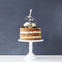Decorative Birthday Age Wooden Cake Topper, thumbnail 3 of 7