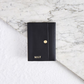 Personalised Luxe Leather Passport Holder, 8 of 12