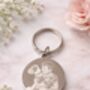 Actual Photo Keyring With White Engraving, thumbnail 2 of 2