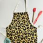 Leopard Print Children's Apron, thumbnail 1 of 6