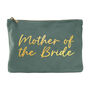 Luxurious Velvet Bridal Party Makeup Bags, thumbnail 8 of 9