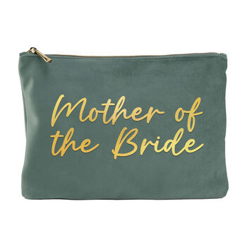 Luxurious Velvet Bridal Party Makeup Bags, 8 of 9