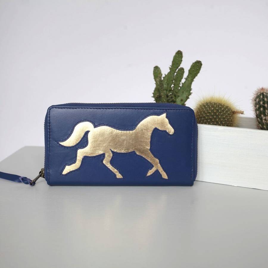 Horse Leather Purse By And Mary