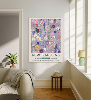 Kew Gardens Lilac Flower Art Print, 2 of 4