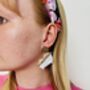Bathtub Glitter Earrings / Self Care Statement Dangles / Spa Theme Novelty Jewellery / Gift For Bath Lovers, thumbnail 5 of 5