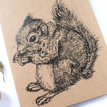 Squirrel A6 Pocket Notebook, 3 of 4