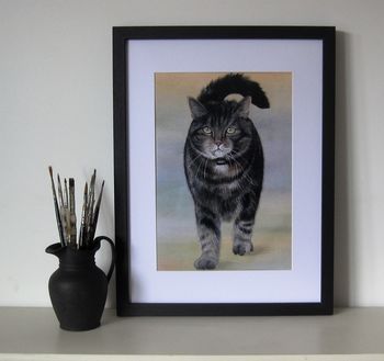 Hand Painted Personalised Pet Portrait, 6 of 12