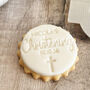 Personalised Cross Design Christening Icing Embosser, thumbnail 7 of 8