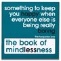 The Book Of Mindless Fun For Adults Turquoise, thumbnail 1 of 11