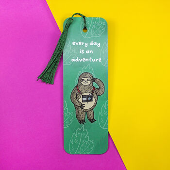 Motivational Bookmark, 'Every day is an adventure', 3 of 4