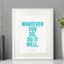 Favourite Saying Personalised Poster, thumbnail 6 of 11
