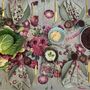 Soft Linen Tablecloth | Blossom Garden | 145x220cm, thumbnail 1 of 5