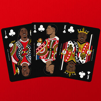 Arsenal Champions Playing Cards | Gift For Football Fans, 10 of 13