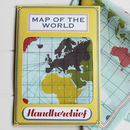 Thumb World Map Handkerchief 