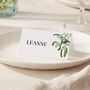 Mistletoe Christmas Dinner Place Cards, thumbnail 2 of 2
