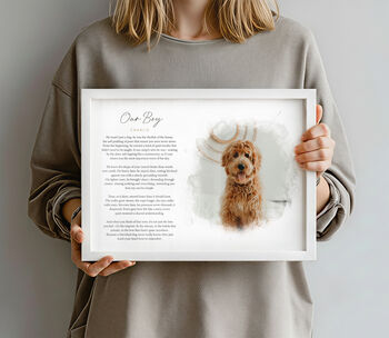 Personalised Wedding Vows Photo Poem Print, 12 of 12