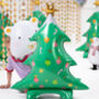 Christmas Tree Foil Balloon, thumbnail 3 of 7