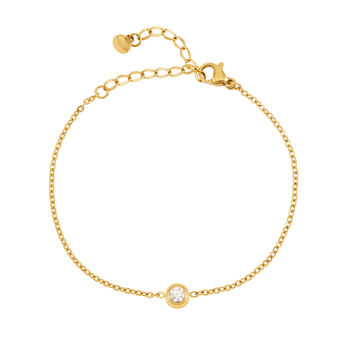 Dainty Crystal Chain Stacking Bracelet, 3 of 6