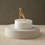Handmade Golden Giraffe Ceramic Storage Jar, thumbnail 1 of 2