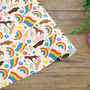 Pride Flag Gift Wrapping Paper Roll Or Folded, thumbnail 3 of 3