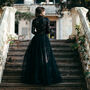 Black Maxi Tulle Skirt For Brides And Bridesmaids, thumbnail 5 of 12