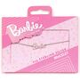 Barbie Sterling Silver Name Logo Bracelet, thumbnail 3 of 3