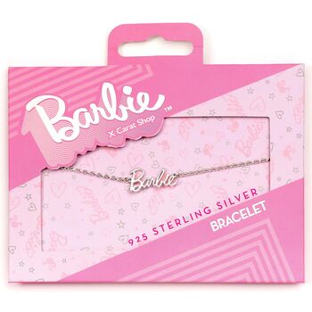 Barbie Sterling Silver Name Logo Bracelet, 3 of 3