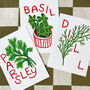 Dill Herb Print From An Original Painting, thumbnail 3 of 10