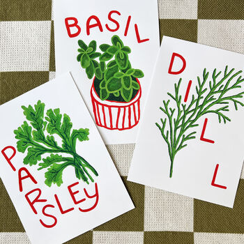 Dill Herb Print From An Original Painting, 3 of 10