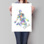 Football Personalised Print, thumbnail 2 of 4