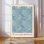 William Morris Light Blue Marigold Art Print, thumbnail 1 of 3